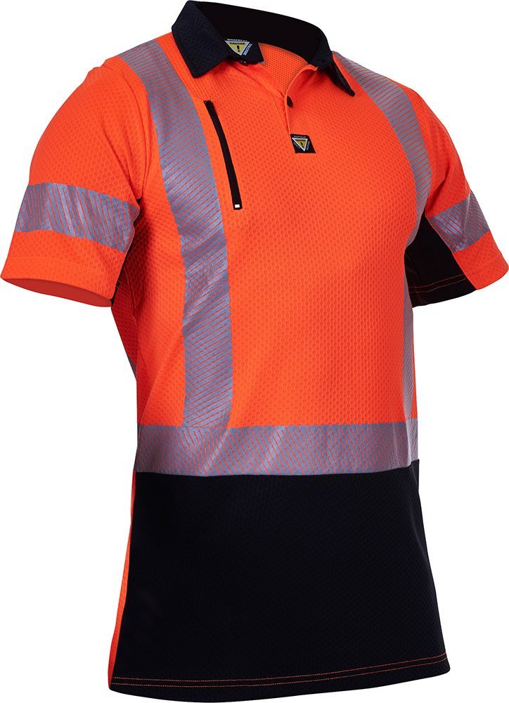 Caution D/N Microvent Polo - NZ Packaging