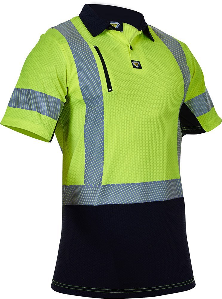 Caution D/N Microvent Polo - NZ Packaging