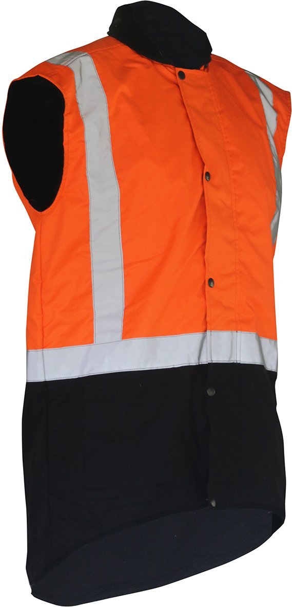 Caution D/N Oilskin Sleeveless Vest - NZ Packaging