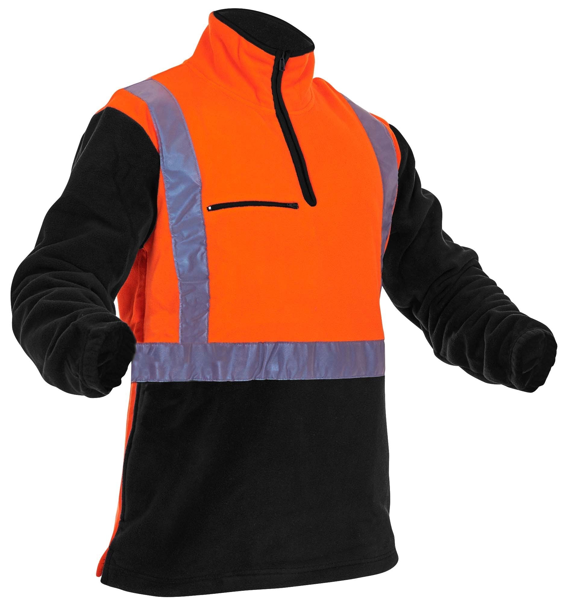 Caution D/N Polar Fleece 1/2 Zip Tunic - 380gm - NZ Packaging