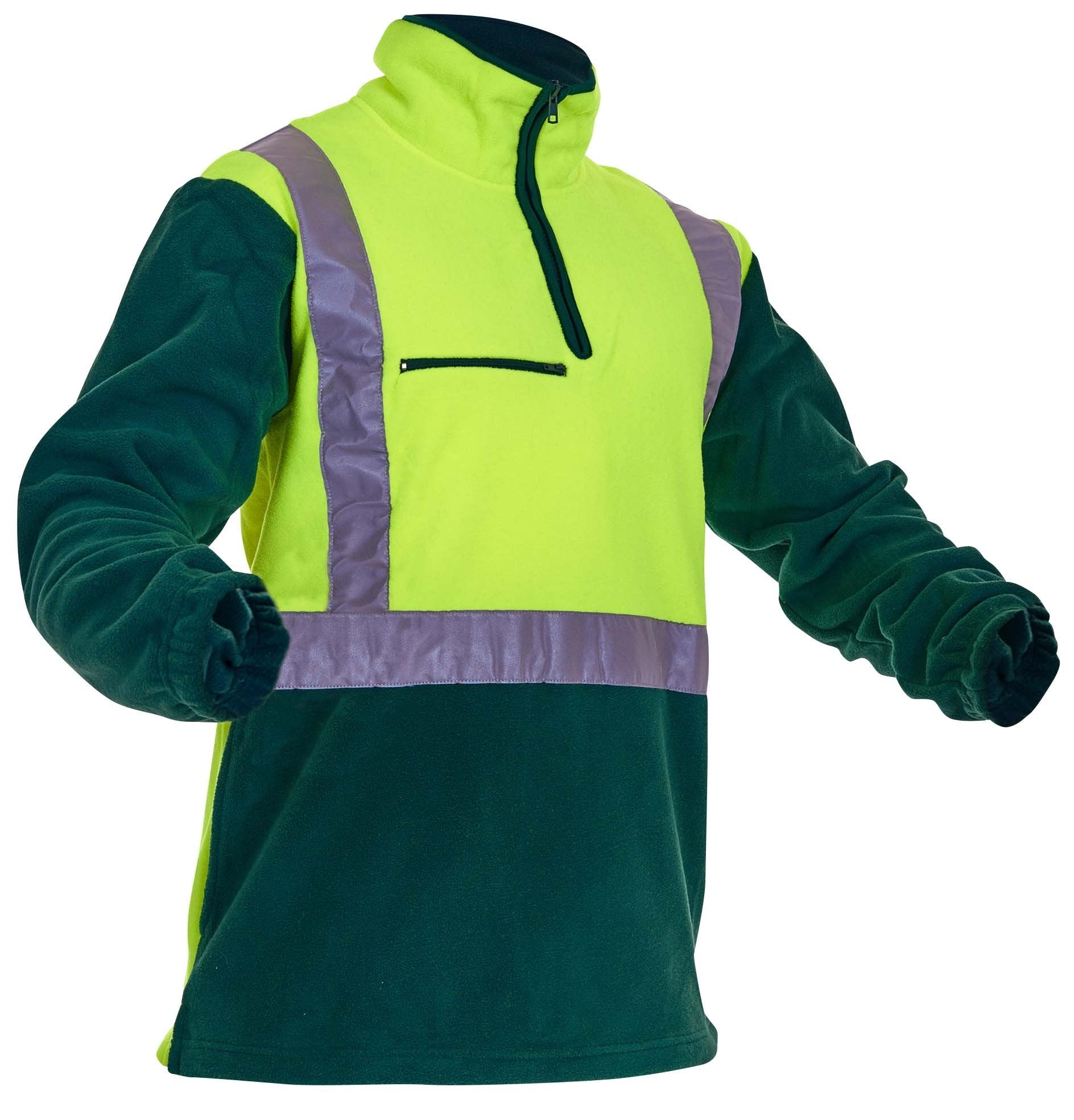 Caution D/N Polar Fleece 1/2 Zip Tunic - 380gm - NZ Packaging