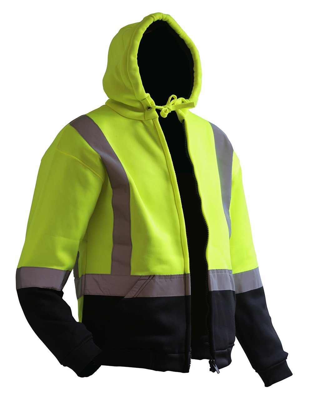 Caution D/N Premium Lined Hoodie - Full Zip - NZ Packaging