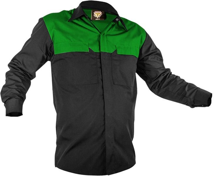 Caution Poly Cotton Long Sleeve Shirt - NZ Packaging