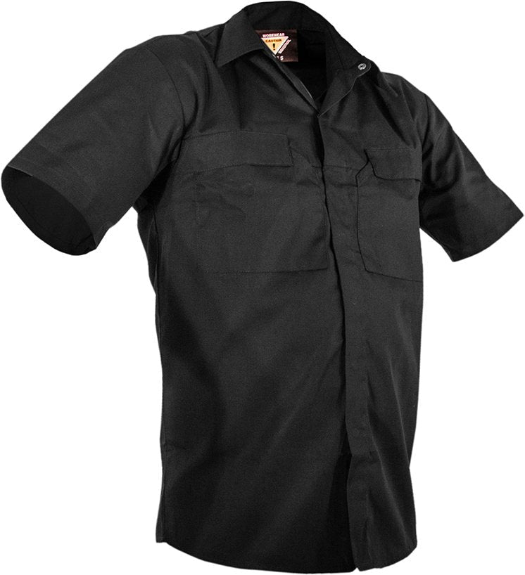 Caution Poly Cotton Short Sleeve Shirt - NZ Packaging