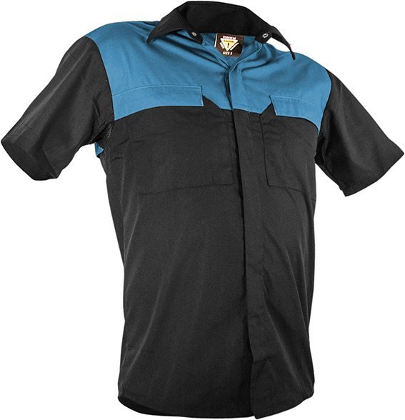 Caution Poly Cotton Short Sleeve Shirt - NZ Packaging