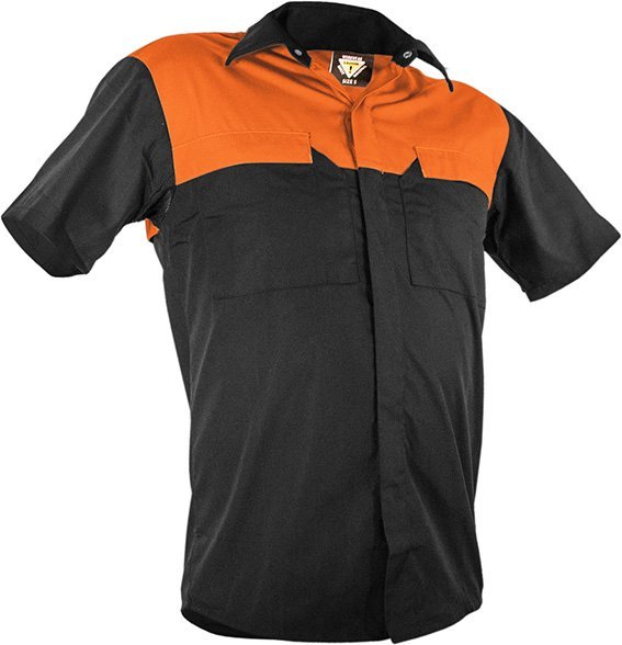 Caution Poly Cotton Short Sleeve Shirt - NZ Packaging