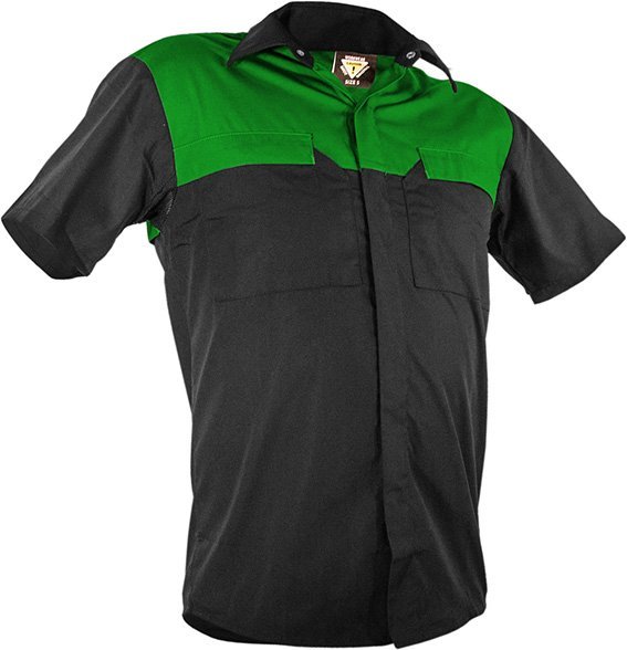Caution Poly Cotton Short Sleeve Shirt - NZ Packaging
