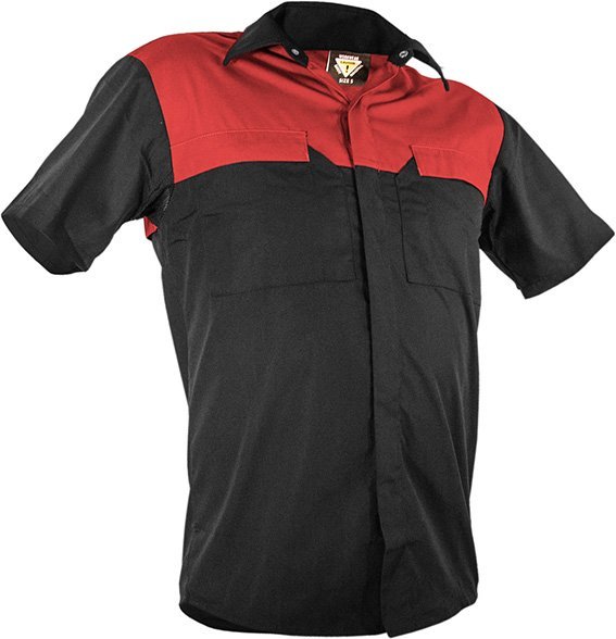 Caution Poly Cotton Short Sleeve Shirt - NZ Packaging