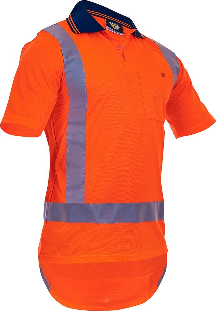 Caution S/S Ttmc-W Micro Fibre Polo - NZ Packaging