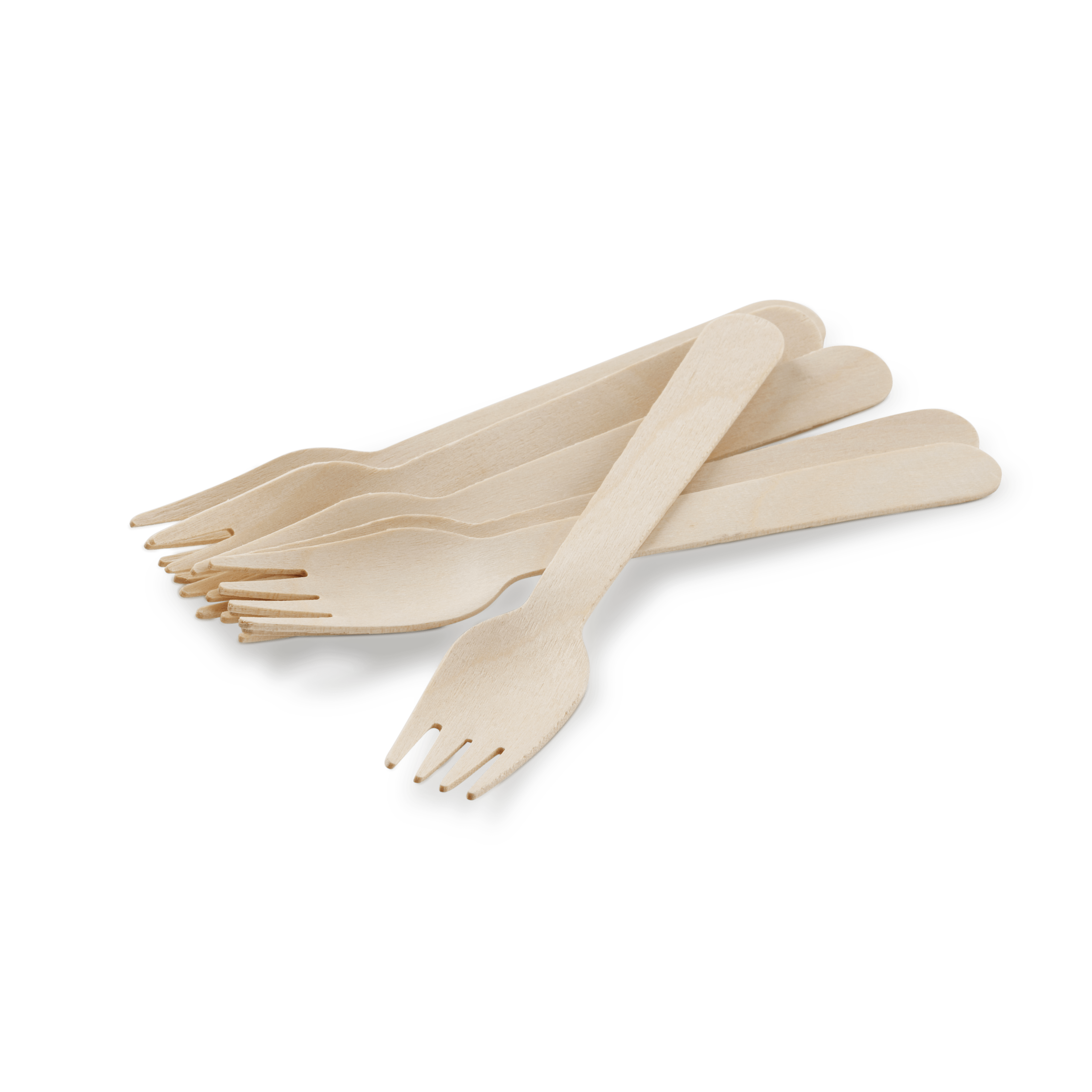 Detpak Natural 165Mm Wooden Fork (2000)
