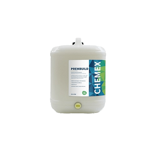 Chemex Prembuild Liquid Laundry Builder, 20L (DG Class 8) - NZ Packaging