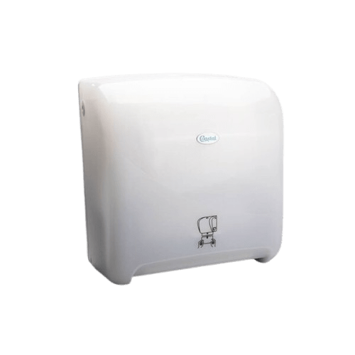 Coastal Auto Cut Hand Towel Dispenser White - NZ Packaging