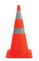 Collapsible Cone 900mm C/W Light And Carry Bag - NZ Packaging