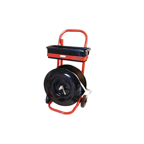 Cordstrap Dispenser on Wheels, Red - NZ Packaging