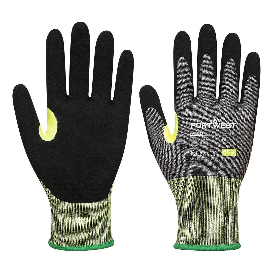CS Cut E15 Nitrile Glove, Grey/Black - NZ Packaging