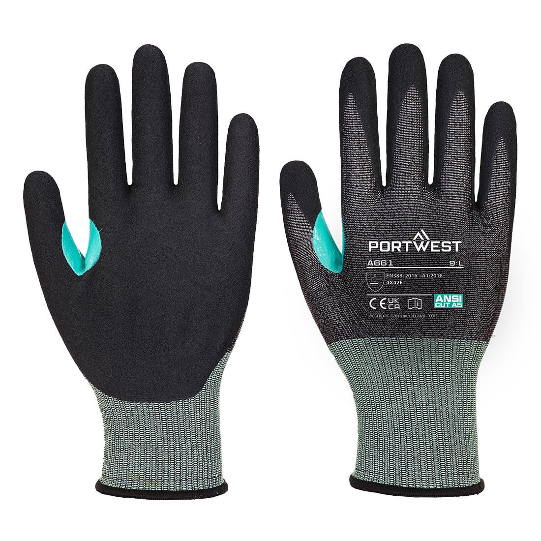 CS Cut E18 Nitrile Glove, Black - NZ Packaging