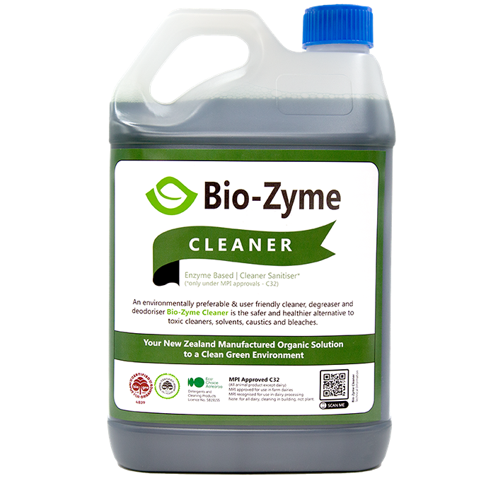 Bio-Zyme Cleaner Enzyme Based, 5L (Clearance) – Cleaning Chemicals | NZ ...
