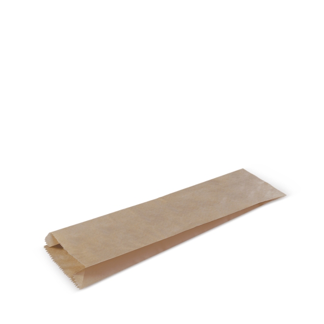 400mm X 100mm X 65mm Brown Single Bottle Paper Bag (500)