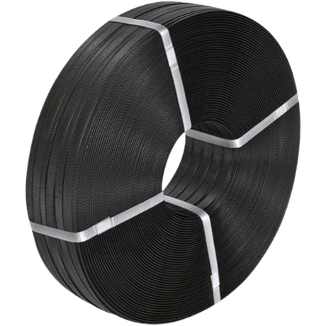 Danband Strap, Black, 19mm X 1000m 270kg - NZ Packaging
