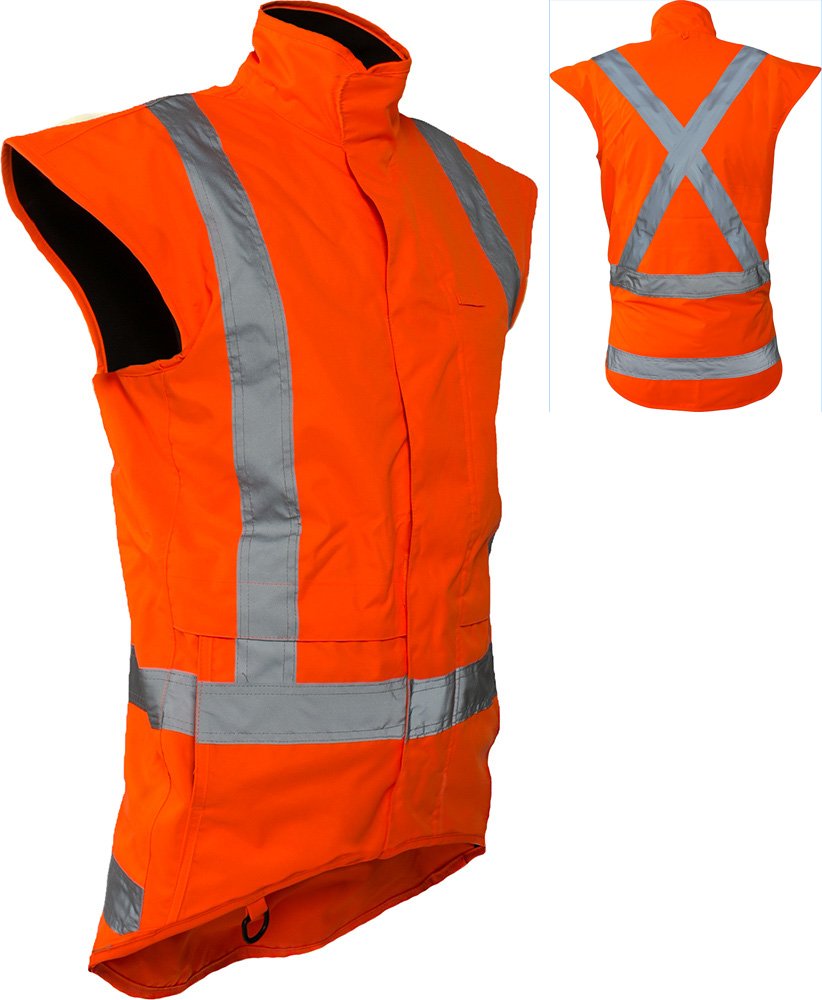 Caution Storm Pro Ttmc-W17 X-Back Fleece Lined Ves