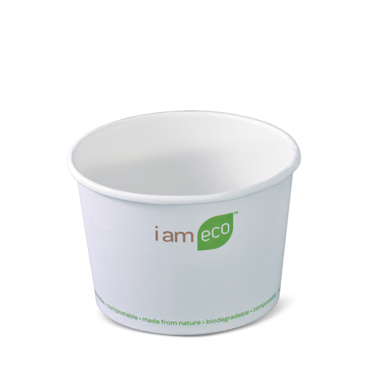 Detpak I Am Eco™ White 16Oz Paper Eco Bowl (500)