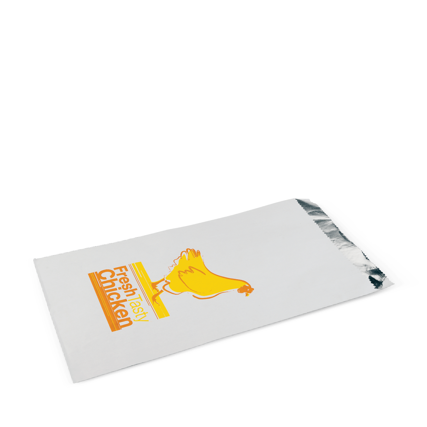 Detpak White Jumbo Chicken Foil Bag (250) - NZ Packaging