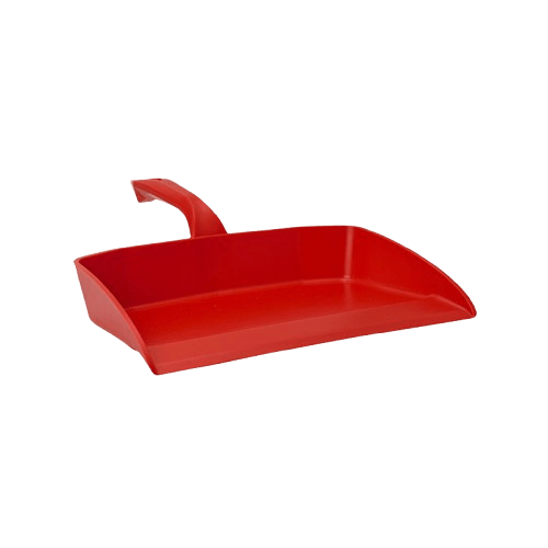 Dustpan, Red, 100mm X 330mm X 295mm - NZ Packaging