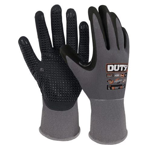 Duty Infusion Palm Dot Grip Glove - NZ Packaging