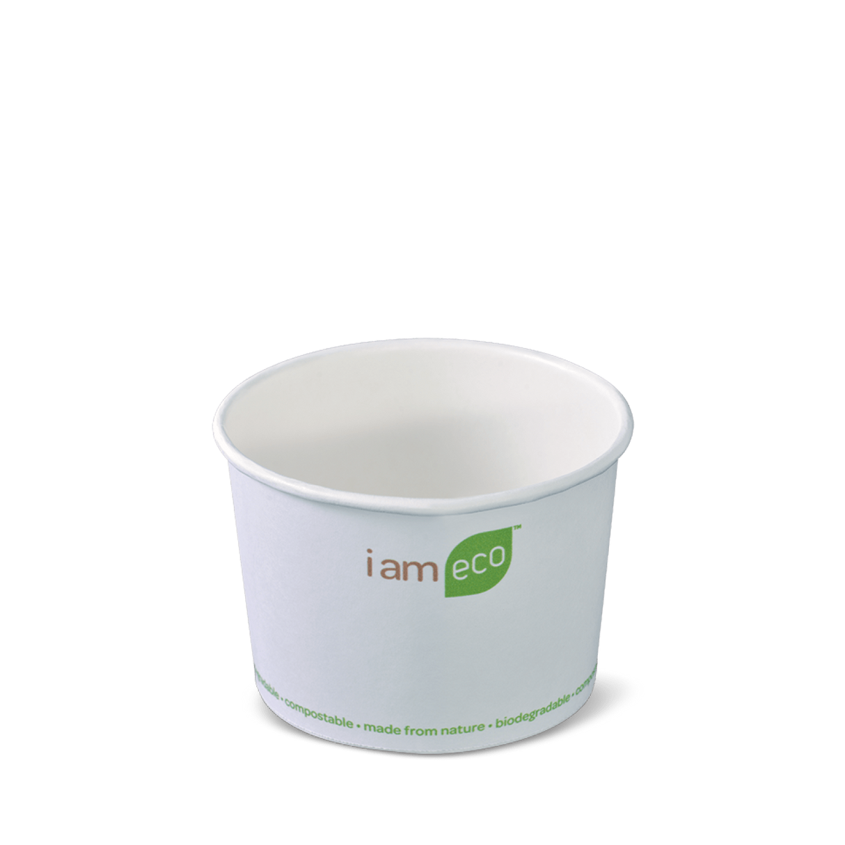 Detpak I Am Eco™ White 8Oz Paper Eco Bowl (1000)