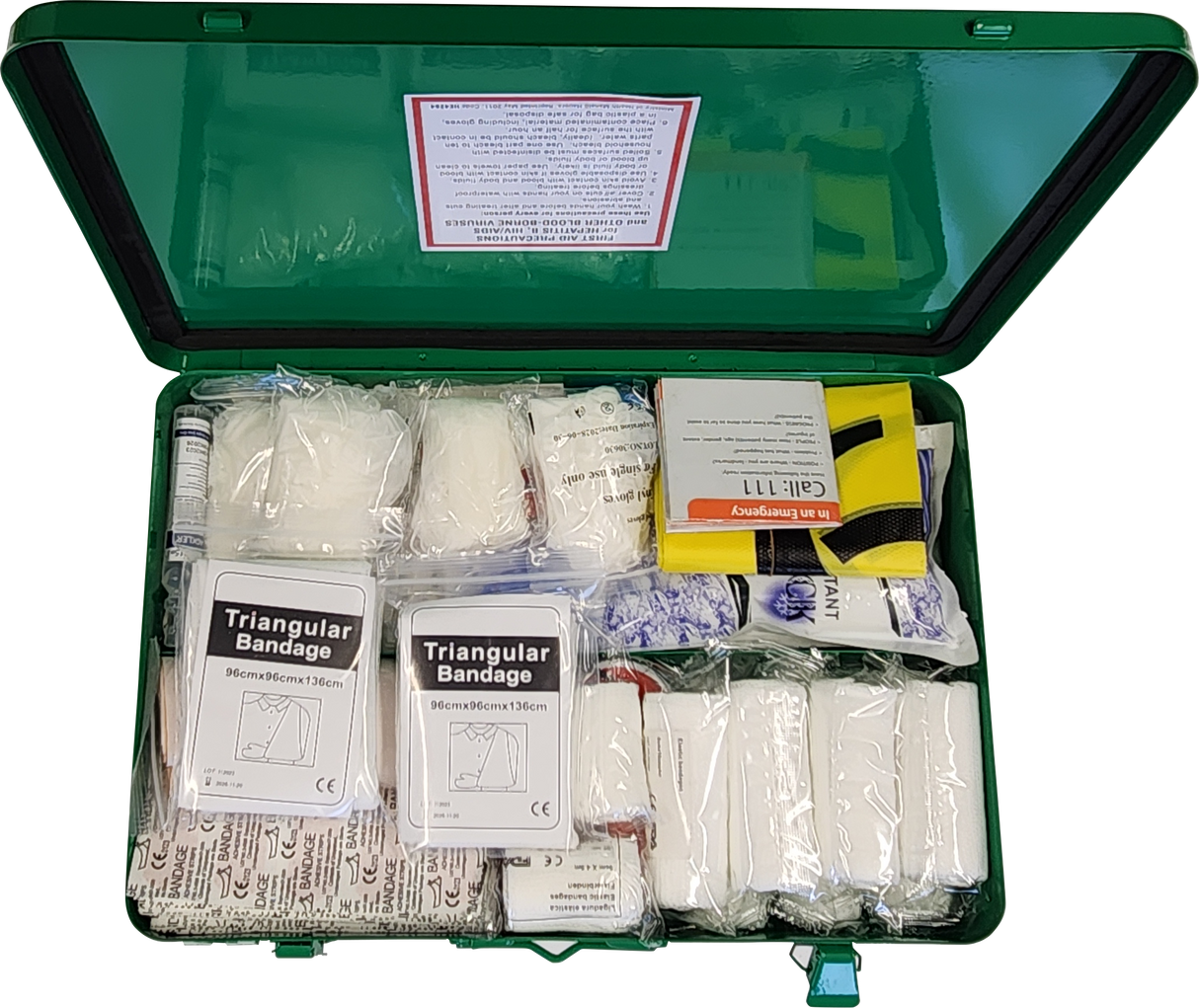 Esko - 1-50 Person First Aid Kit - Metal Box