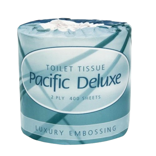 Wrapped Deluxe Toilet Tissue Roll 2 Ply (48)