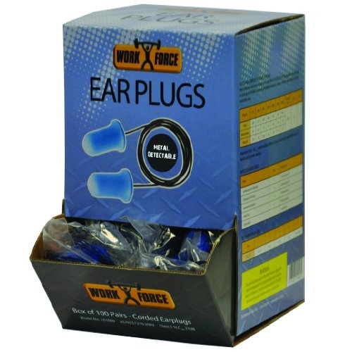 Earplug-Foam, Bell Shape, Metal Detectable, Box100 - NZ Packaging