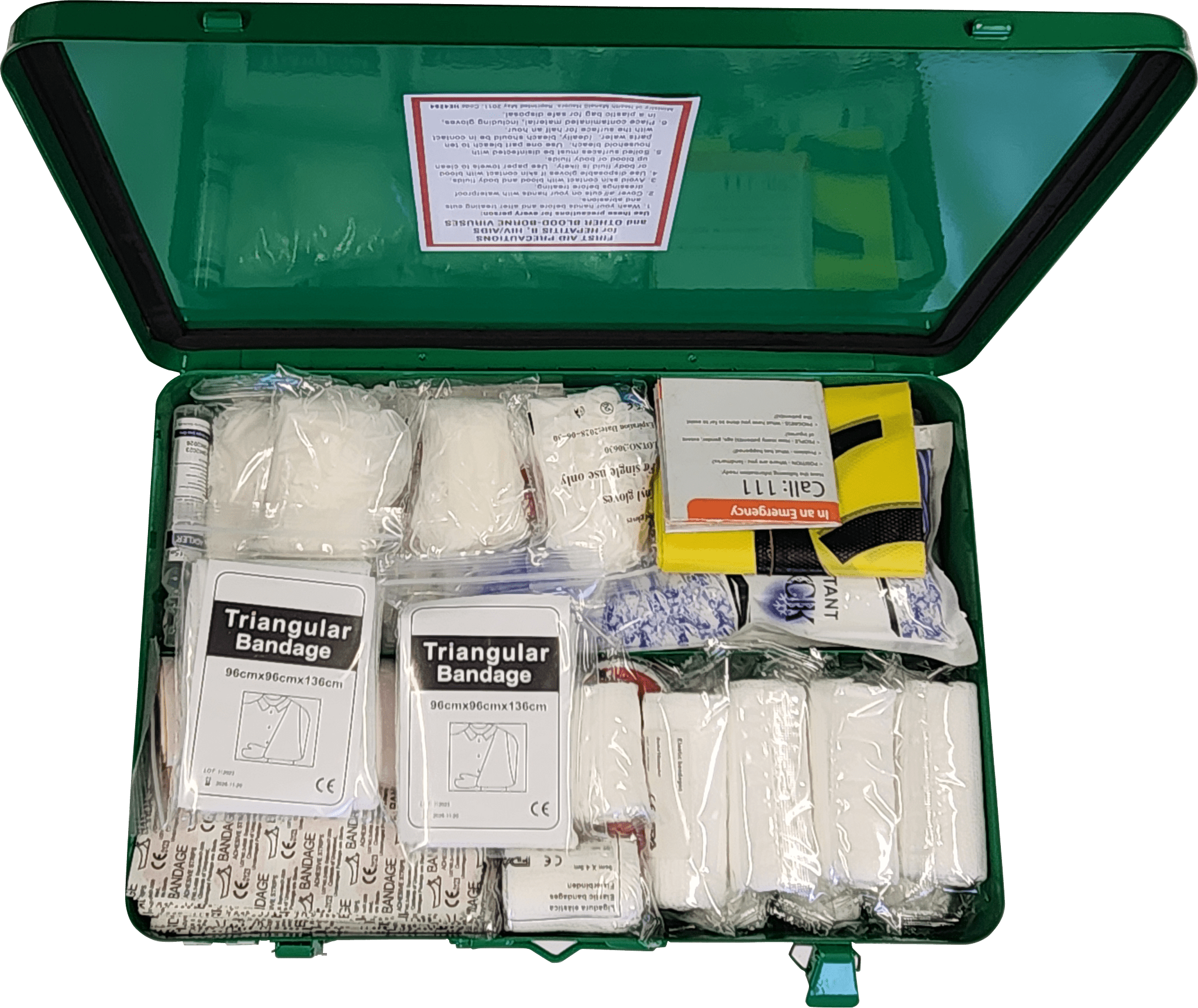 Esko - 1-50 Person First Aid Kit - Metal Box - NZ Packaging