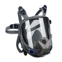 Esko - Air8 Full Face Respirator, Draw String Storage Bag, 2 X Respirator Cleaning Wipes, 1x Lens Cover. Box Pack - NZ Packaging