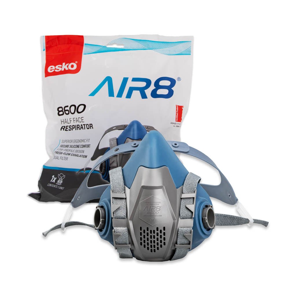 Esko - Air8 Half Face Respirator - NZ Packaging