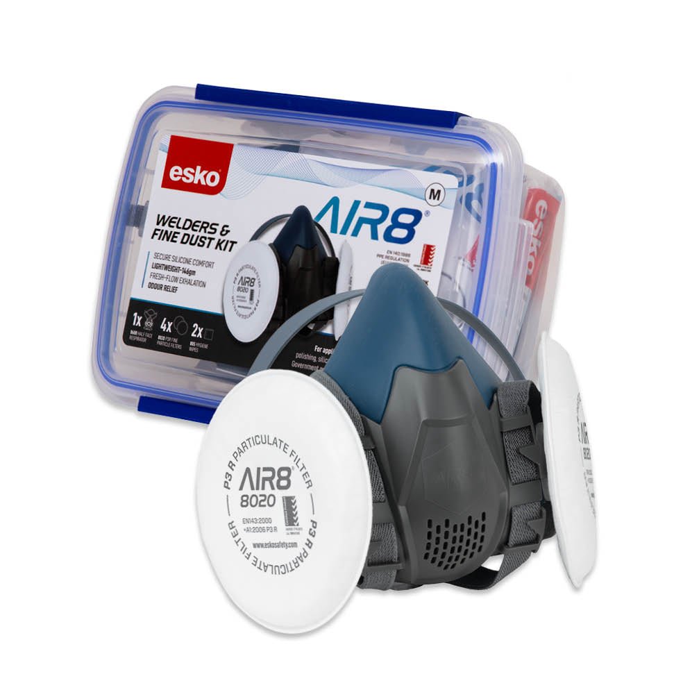 Esko - Air8 Welders/Fine Dust Respiratory Clip Box Kit - NZ Packaging