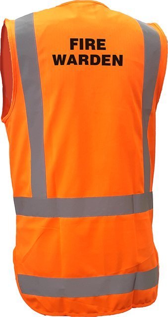 Esko Fire Warden Safety Vest - NZ Packaging