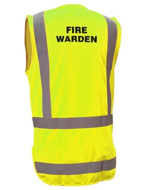 Esko Fire Warden Safety Vest - NZ Packaging