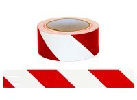 Esko Floor Tape Red/White 50mm X 33m - NZ Packaging