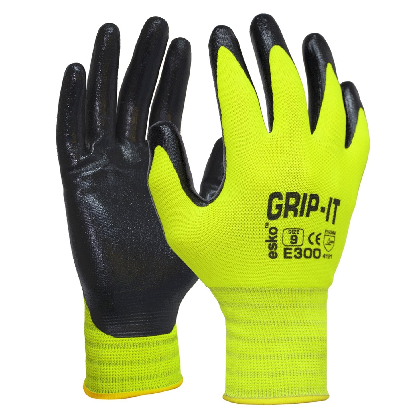 Esko 'Grip-It', Black Nitrile - NZ Packaging