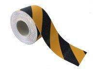 Esko Grit Tape Black/Yellow 100mm X 18m - NZ Packaging