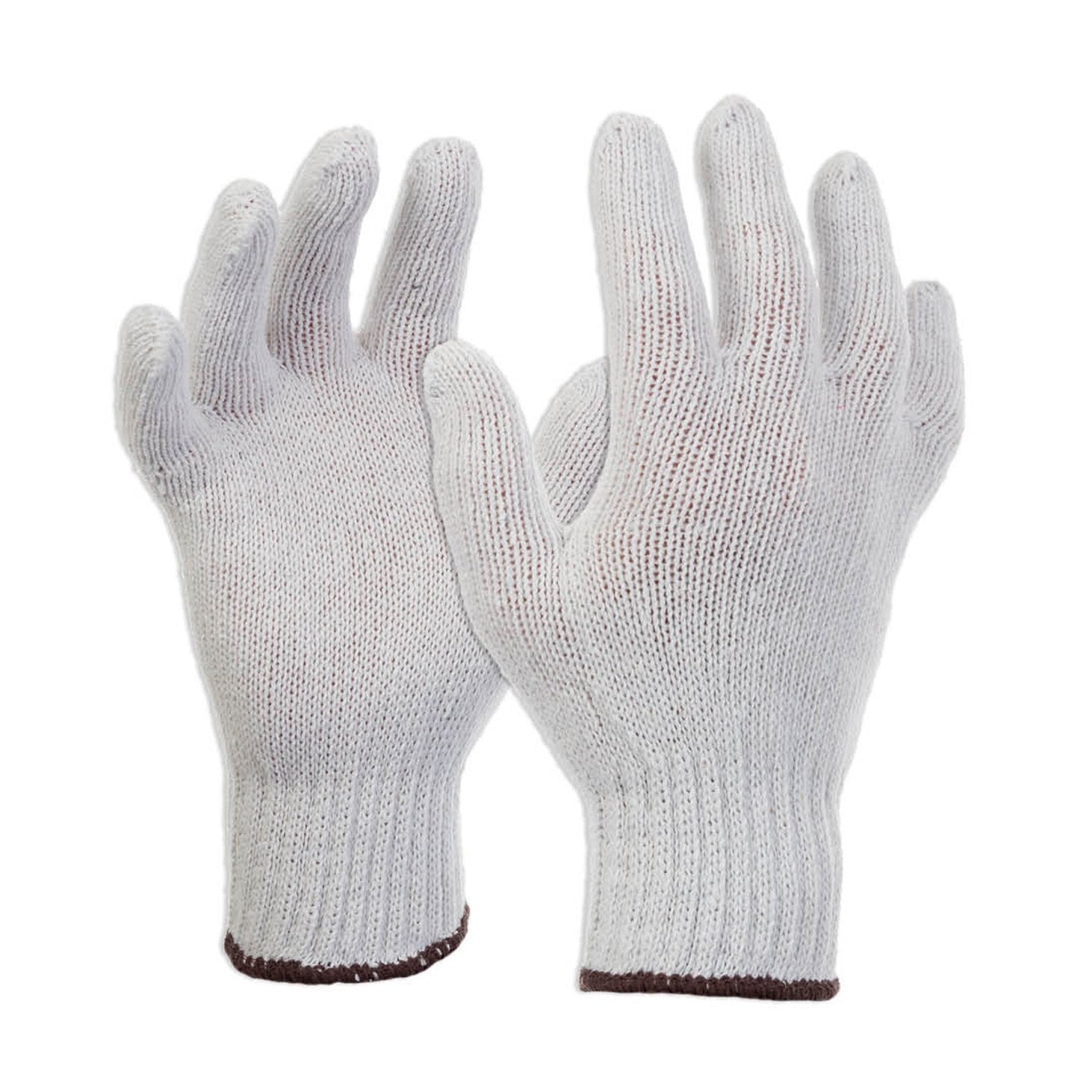 Esko Knitted Poly/Cotton White Glove - NZ Packaging