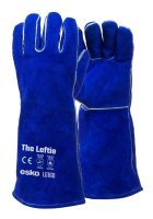 Esko Leftie, Left Hand Pair Blue Welders Gloves, Premium Quality, Kevlar Stitched, Lined/Welted 406mm - NZ Packaging