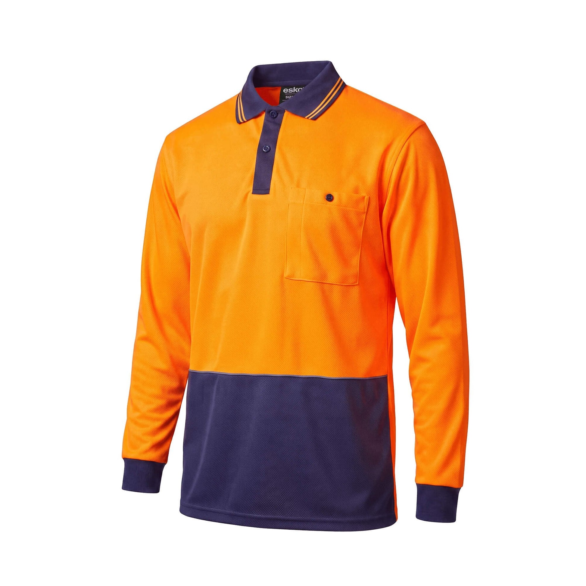 Esko L/S D/O Micro Fibre Polo - NZ Packaging