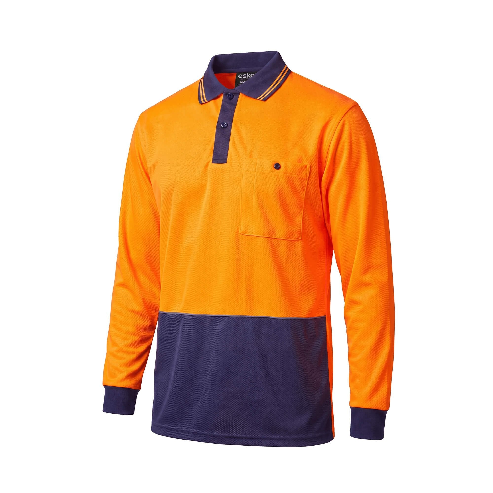 Esko L/S D/O Micro Fibre Polo - NZ Packaging