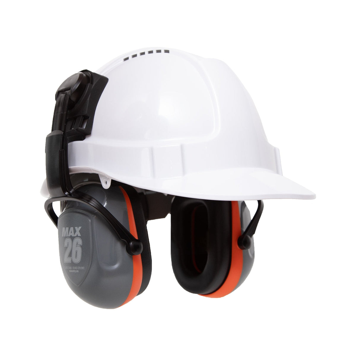 Esko Max26 Cap-Attach Earmuffs Class 5 26db, As/Nzs 1270:2002 - NZ Packaging