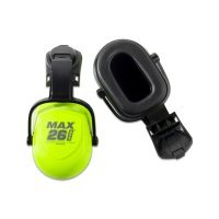 Esko Max26hv High Vis Cap-Attach Earmuffs Class 5 26db, As/Nzs 1270:2002 - NZ Packaging
