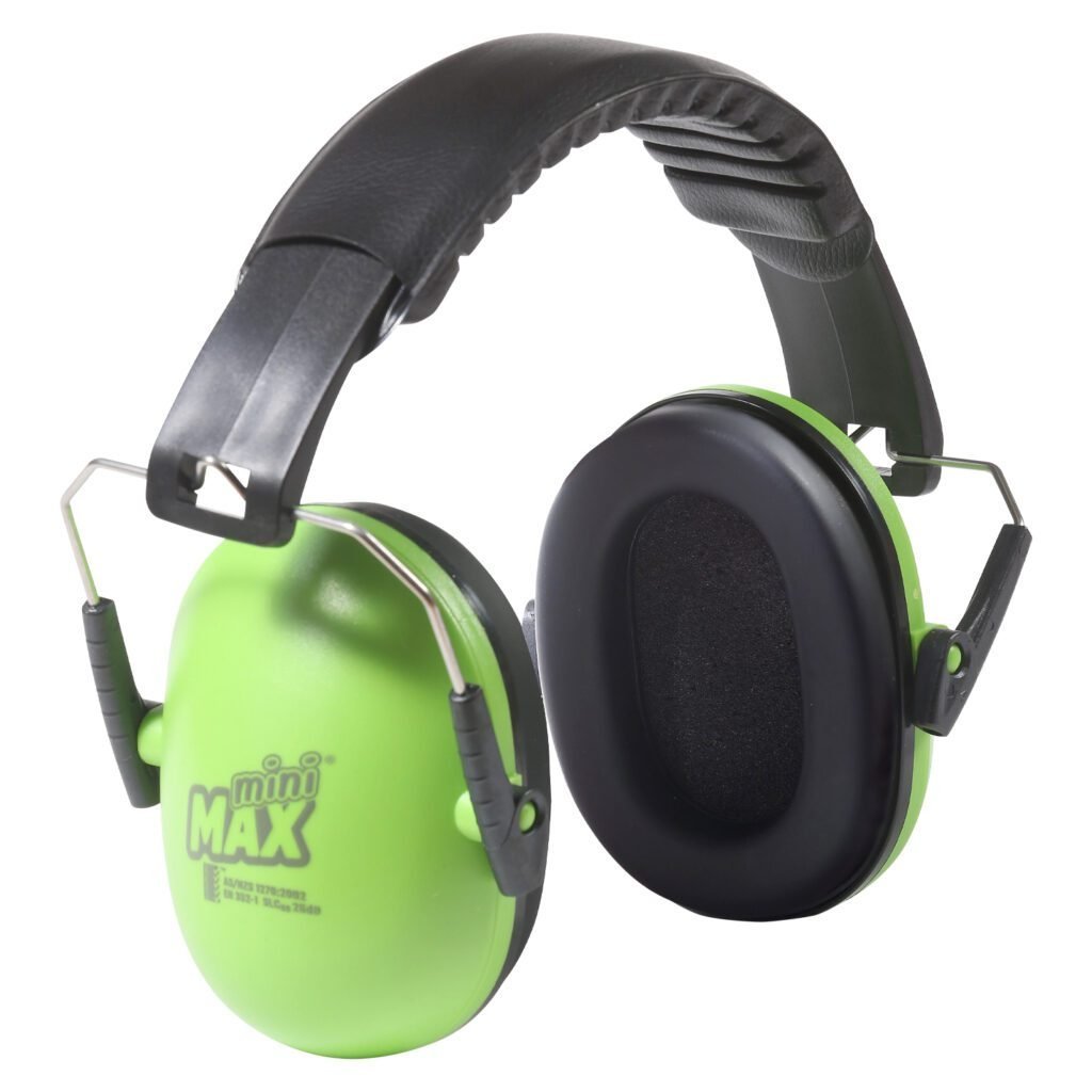 Esko Minimax Kid's Earmuff Class 5, 26db, As/Nzs 1270:2002 - Green - NZ Packaging