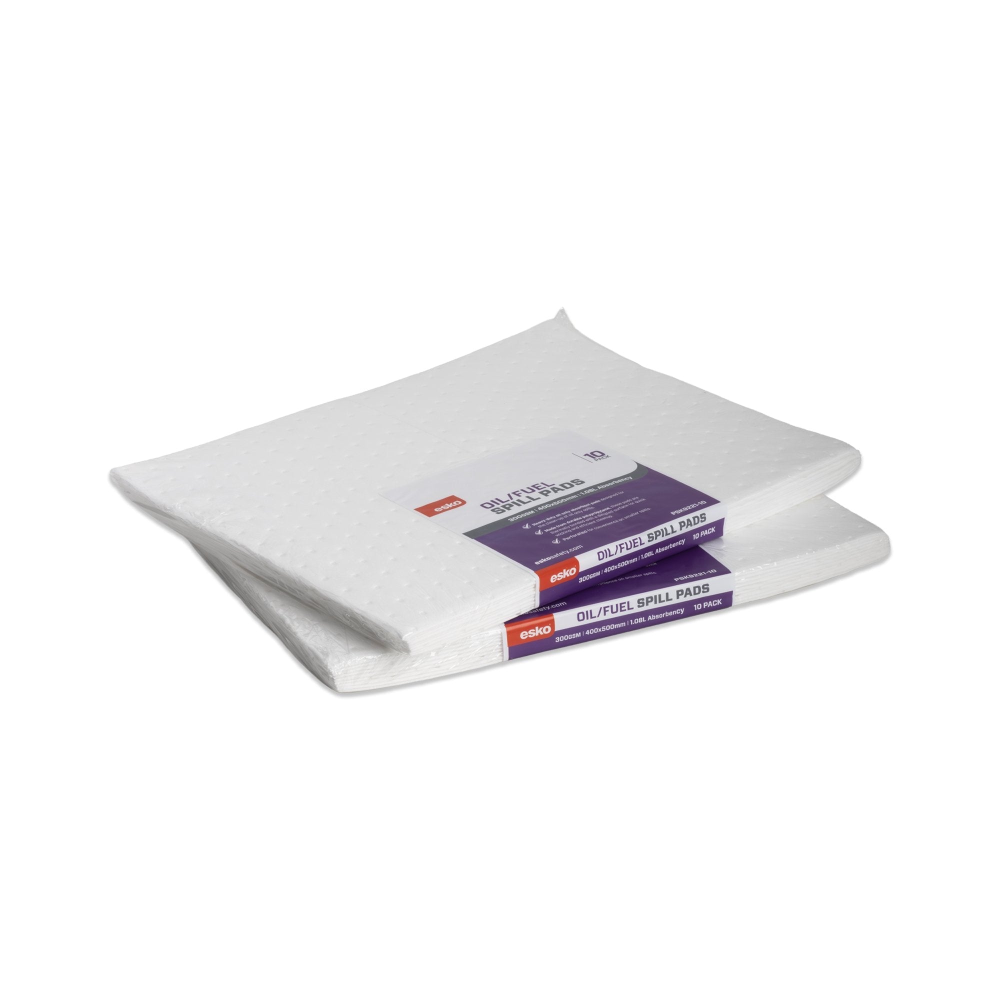 Esko - Oil/Fuel Absorbent Pad - Retail Packs Of 10 - NZ Packaging