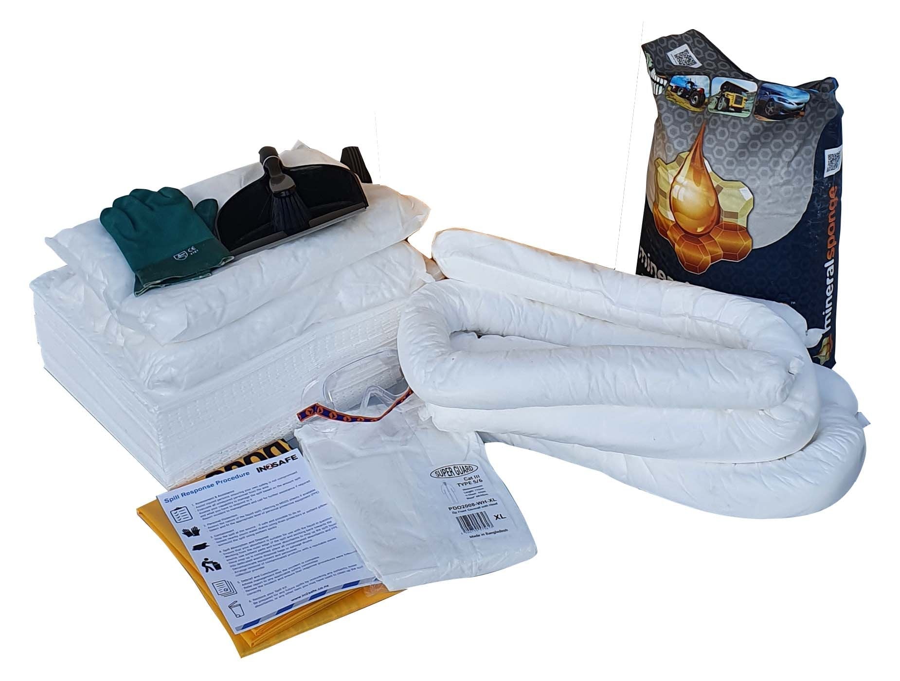 Esko - Oil/Fuel Spill Kit Refill - 120l - NZ Packaging